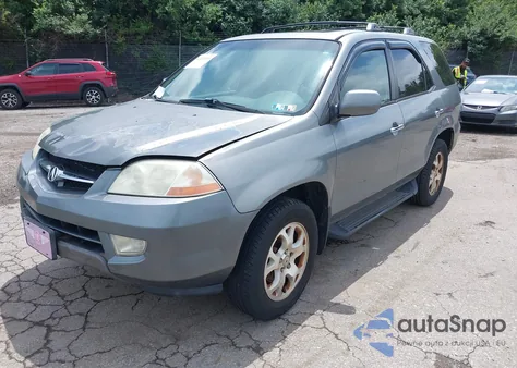 2001 Acura Mdx from USA, damaged, VIN 2HNYD186X1H539142